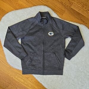 NFL Green Bay Packers Grey Jacket, Mens Size Medium